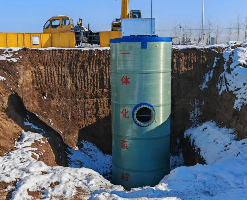 地埋玻璃鋼一體化預制泵站